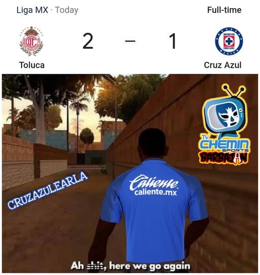 Con las derrotas de Cruz Azul y Puebla, los memes regresa y más chistosos que nunca.
