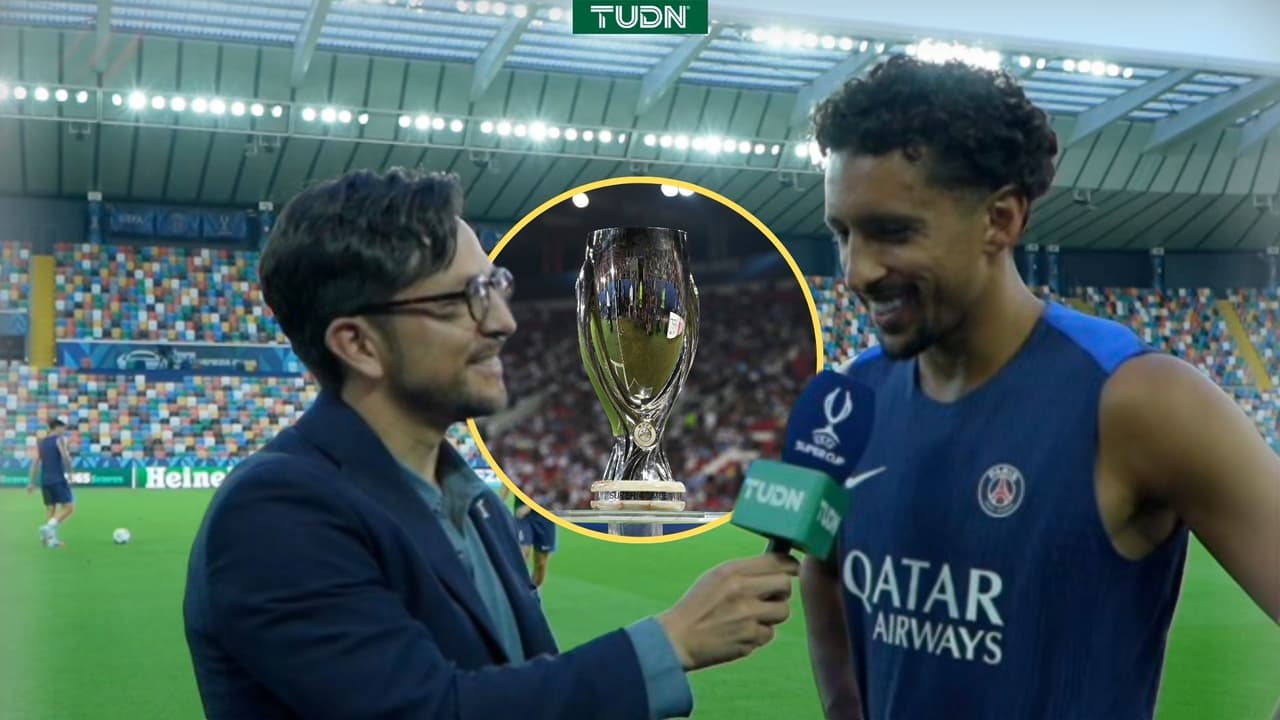 Marquinhos dice que la Supercopa de la UEFA se jugará con 'feeling' para resarcir 'daños'