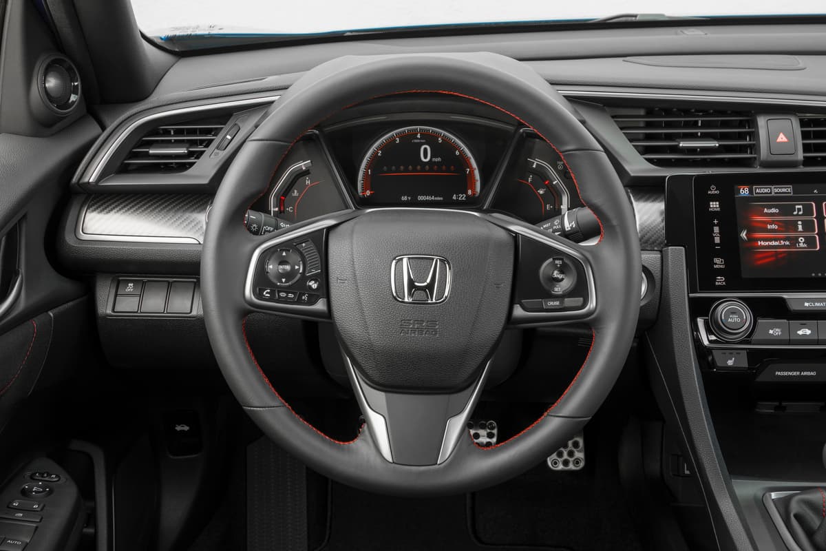 2017 Honda Civic Si Sedan Interior
