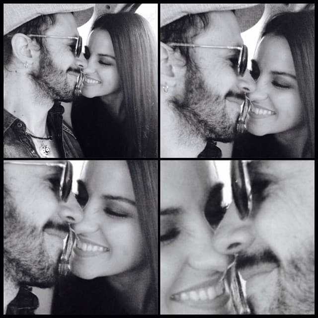 Estos enamorados se conocieron a principios de 2013, cuando Maite estaba grabando su álbum "Eclipse de Luna".