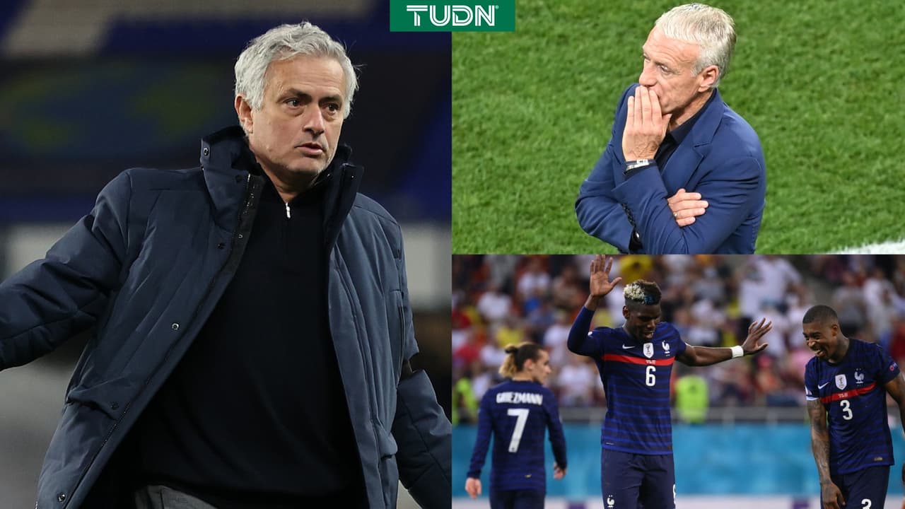 Mou: "Deschamps cometió un error, Francia se divirtió un poco"