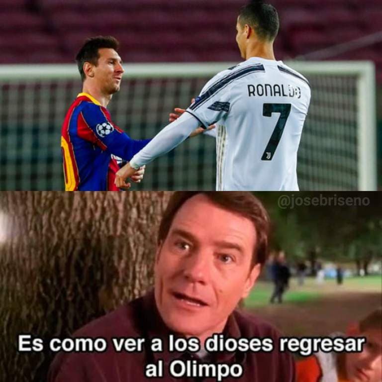 Juventus y los memes apalearon al Barcelona | Llegaron las mejores reacciones de redes sociales con Cristiano Ronaldo y Messi como protagonistas.