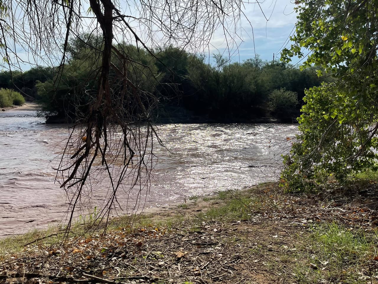 Los sujetos dijeron que uno de ellos había seguido los mapas de google para rodear el cierre de la Hwy 80 a la 1 de la mañana. El conductor dijo que estaba oscuro, así que no vio el río y se quedó atascado en el barro, el agua no fluía mucho, por lo que llamó a los miembros de la familia de Douglas para que lo sacaran.