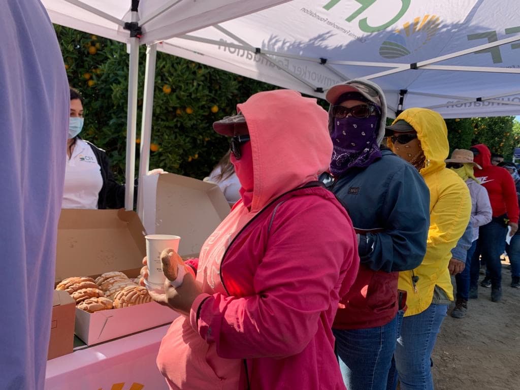 Las agencias del orden, en colaboración con la organización California Farmworkers Foundation (Fundación de Campesinos de California) quisieron honrar a los trabajadores esenciales, 
<b>quienes durante esta pandemia del coronavirus han continuado realizando su labor sin descanso, pese a los riesgos que enfrentan.</b>