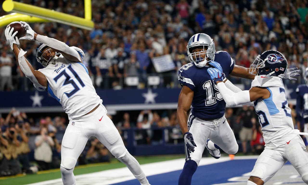 Prescott fue interceptado en el end zone, justo cuando se generaba la sensación de que iba a ser una paliza a favor de Dallas, pues Tennessee venía de un par de balones perdidos.