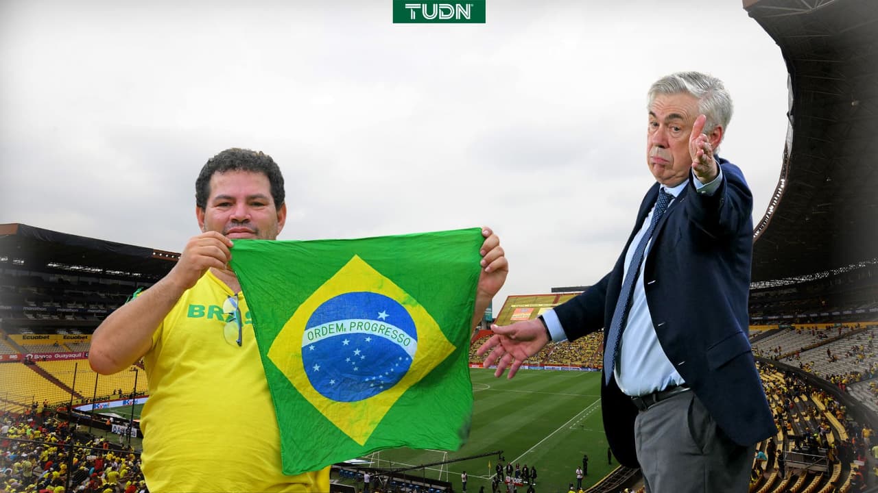Carlo Ancelotti la pasa mal en su debut oficial con Brasil en las Eliminatorias rumbo al Mundial 2026