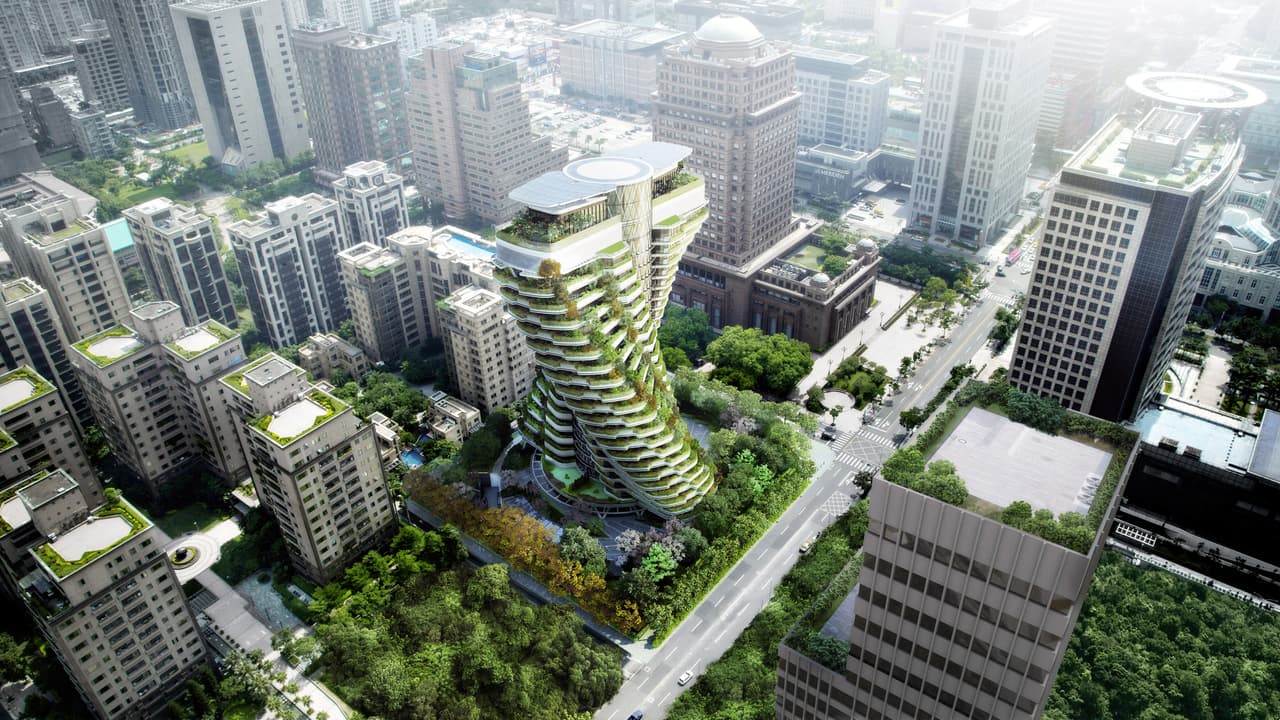 La torre Tao Zhu Yin tendrá unos cuarenta apartamentos de lujo. El diseño de esta obra es el arquitecto belga Vincent Callebaut. Ha sido concebido como un edificio ecológico y algunos de sus sistema claves son su iluminación natural en su núcleo y sótano, el reciclaje de las aguas pluviales y grises, la ventilación natural y la aplicación de sistemas automatizados e inteligentes para ahorrar y reutilizar energía.