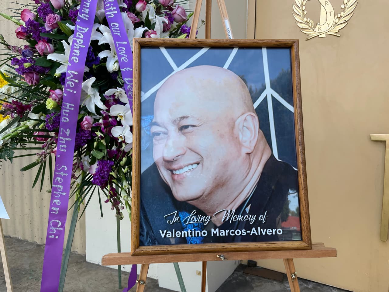 Un último adiós a Valentino Alvero, víctima de la masacre de Monterey Park