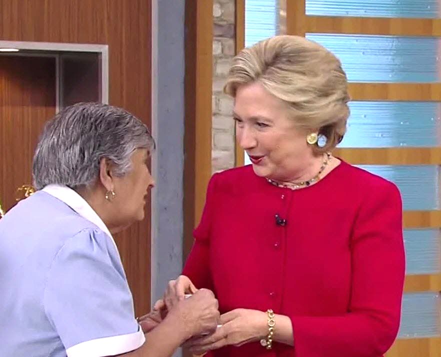 Conocer a Hillary Clinton fue un momento importante.