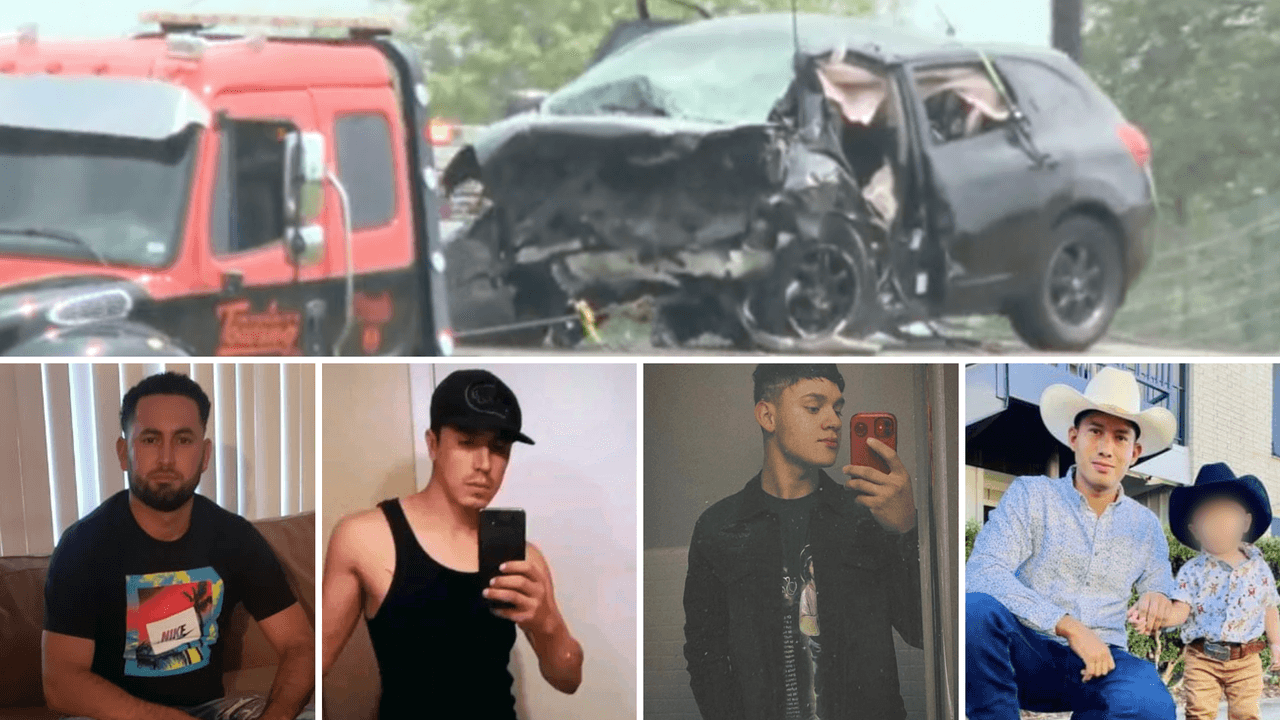 Identifican a cinco fallecidos en choque frontal en Comfort: cuatro eran hondureños