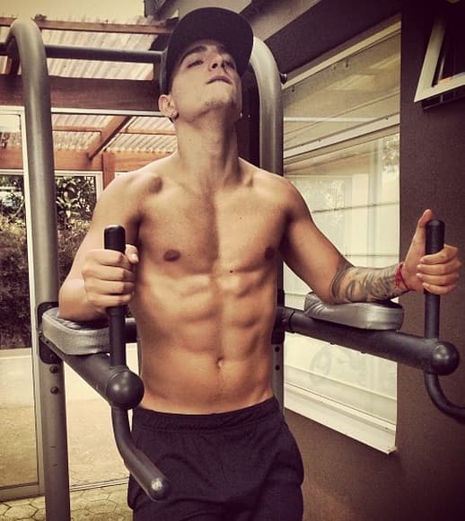 Pues así como se enfoca en el estudio, lo hace en el gimnasio.