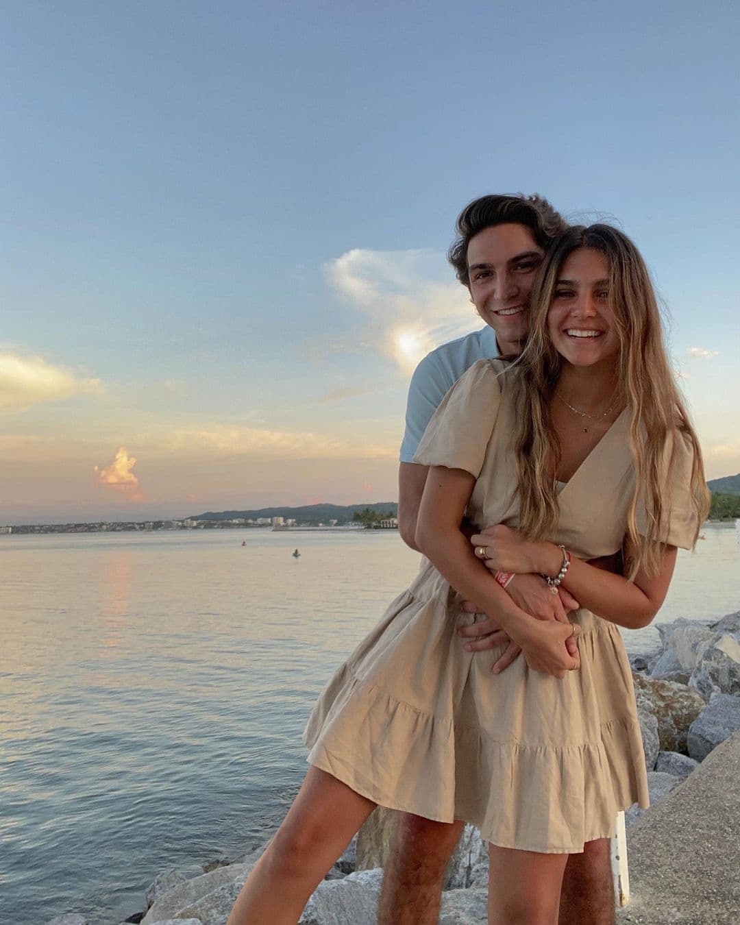 Este viaje también significó separarse de su novio Joss Romero. La pareja había cumplido su primer año de novios a inicios de junio.