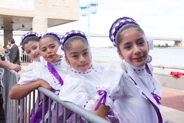 La comunidad mexicana se reunio en el historico Penn's Landing para celebrar el dia de la independencia mexicana. Estas son algunas imagenes.