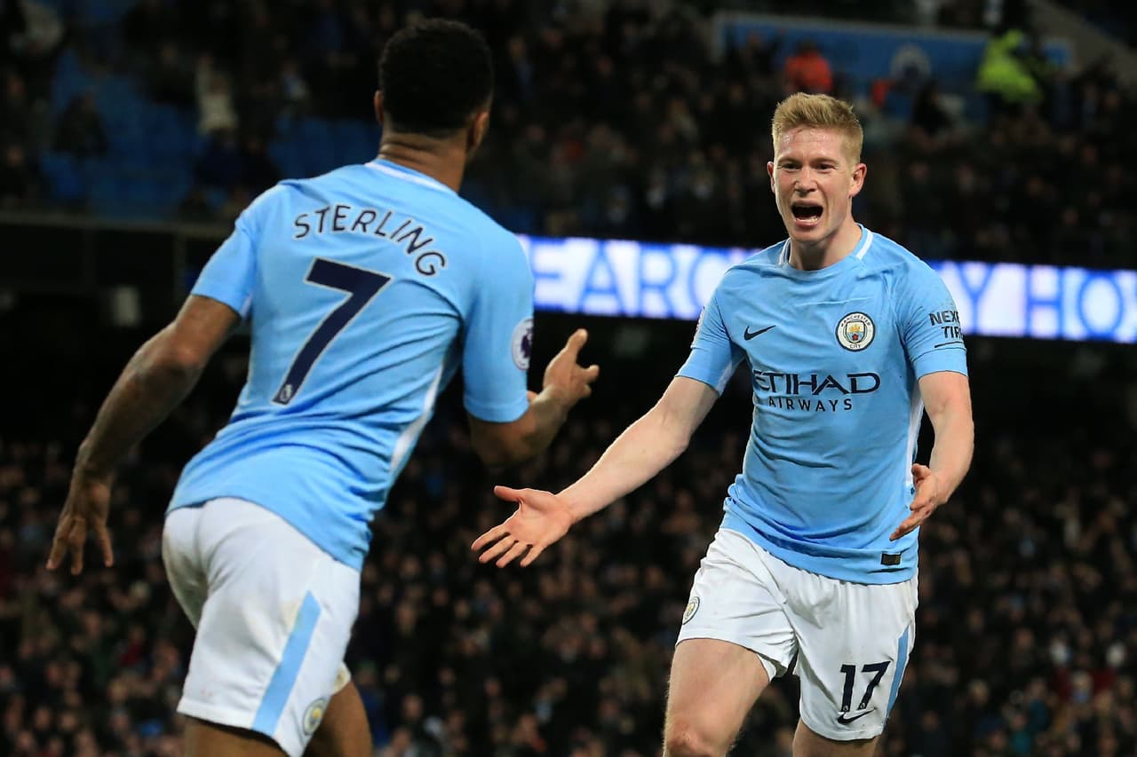 La segunda anotación la marcó el belga Kevin De Bruyne, al minuto 68, después de que parecía que el 1-0 se quedaba corto.