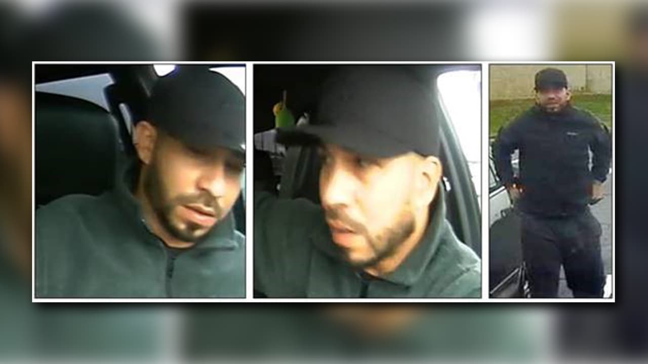 Buscan a “hombre hispano” que quedó grabado cuando entró y robó un bolso de un vehículo 