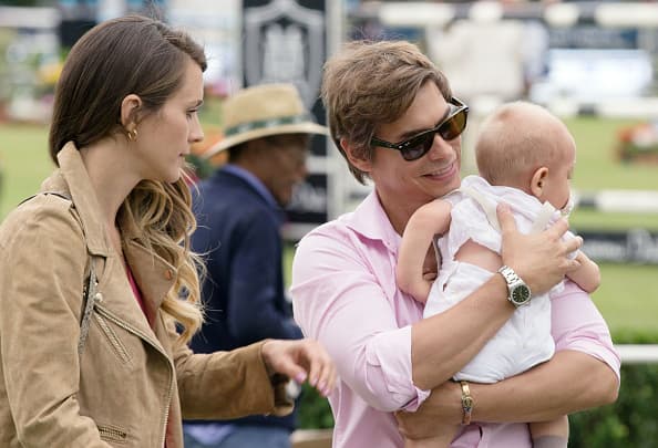 "Qué ilusión de día, gorda, qué suerte y bendición que esté bien y con salud", respondió Carlos Baute.