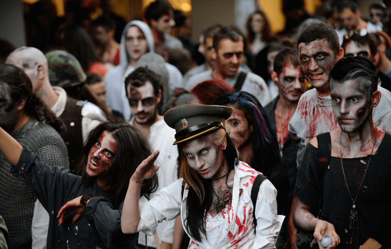 Para fans de los muertos vivientes.