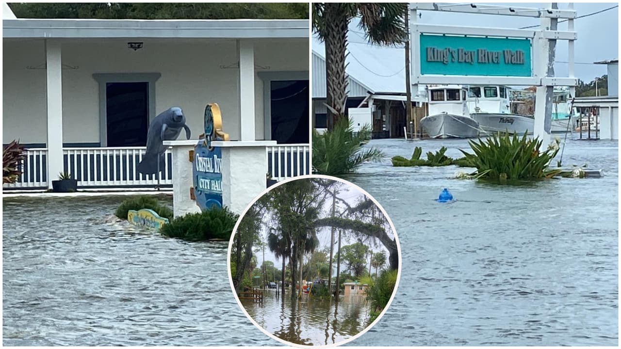 "No tenemos casa": huracán Idalia deja a su paso afectaciones y daños en casas de Florida