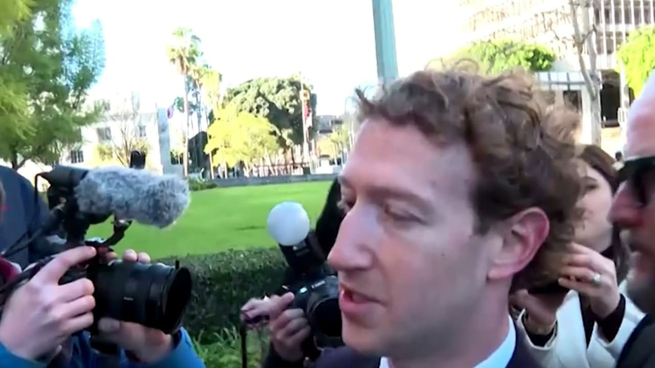 Histórico juicio: Mark Zuckerberg, de Facebook e Instagram, comparece por demanda sobre redes sociales