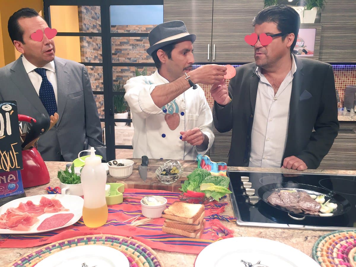 Amamos que el chef Yogui siempre se preocupe por nuestra alimentación y nunca deja a nadie, en Hoy, sin comer.