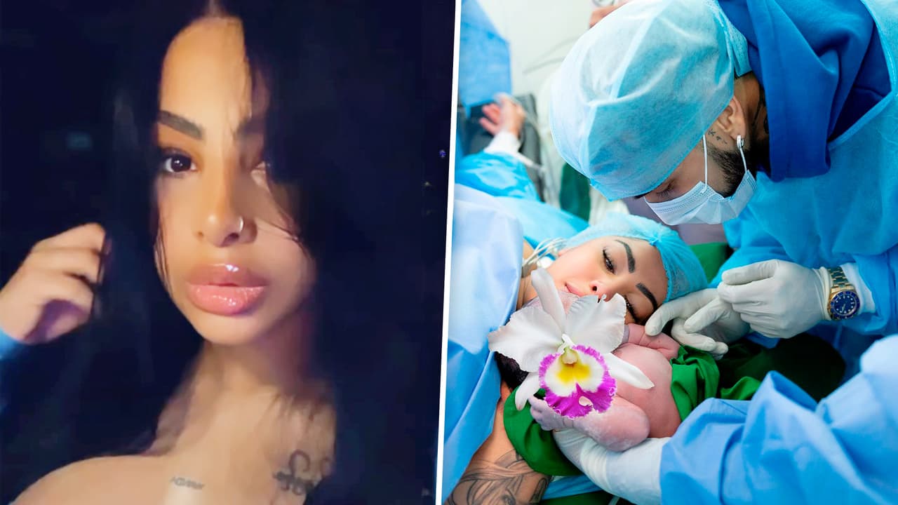 Yailin deja al descubierto cómo resguarda Anuel a su hija recién nacida con una costosa joya
