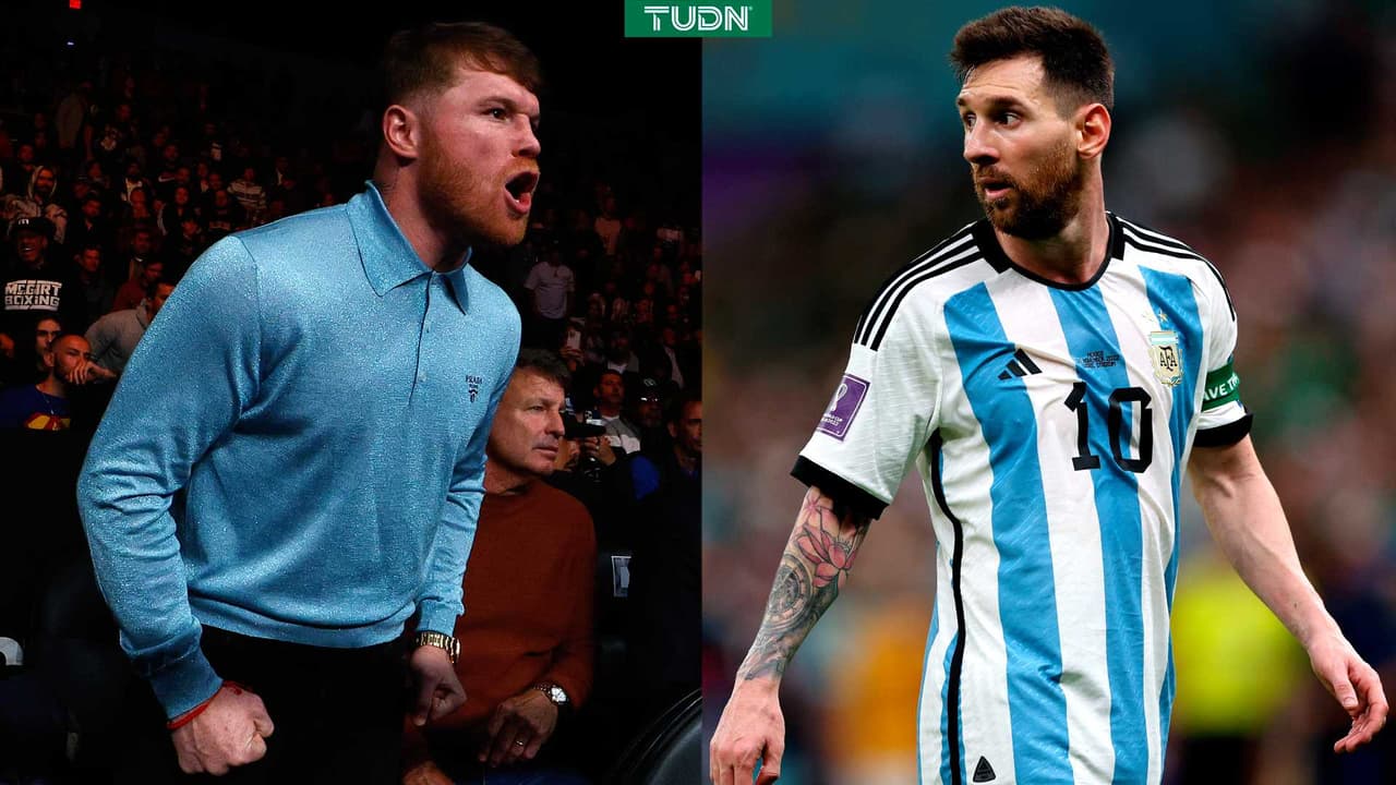 Argentinos protegen a Messi y crean sitio para evitar encuentro con el Canelo