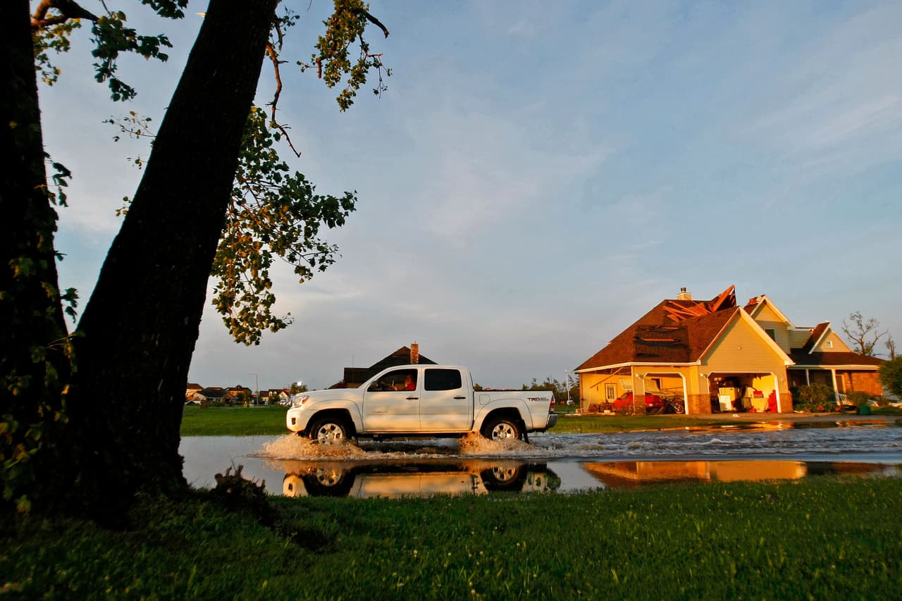 El fenómeno natural que golpeó la noche del lunes Coal City fue calificado de categoría EF-3.
