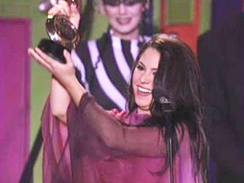 Shakira logró llevarse también el premio a la Artista femenina del año en la categoría Pop.