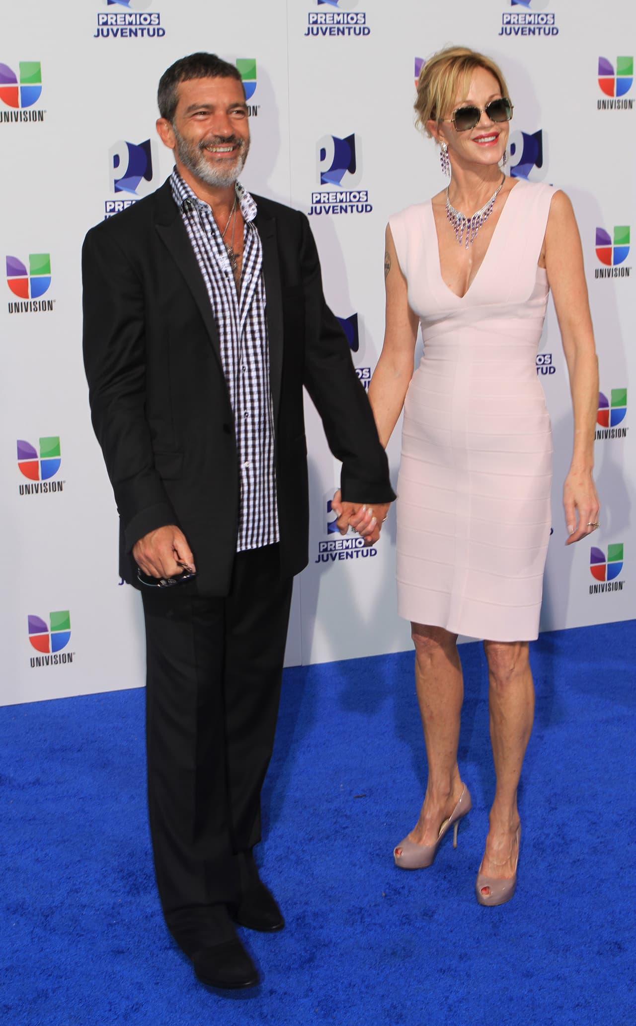 Fueron la sensación en la alfombra azul, pues ambos son considerados dos grandes de Hollywood.