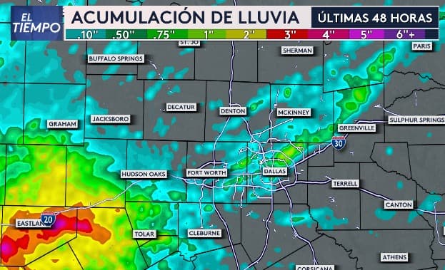 Durante el fin de semana largo, se registraron 
<b>las siguientes acumulaciones de lluvia en nuestra región</b>.