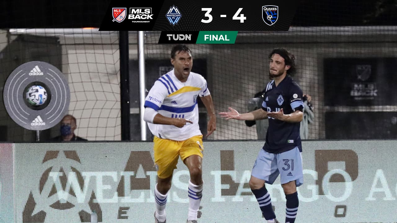 ¡De locura! Quakes le remontó un 3-1 a Whitecaps con gol de Alanís