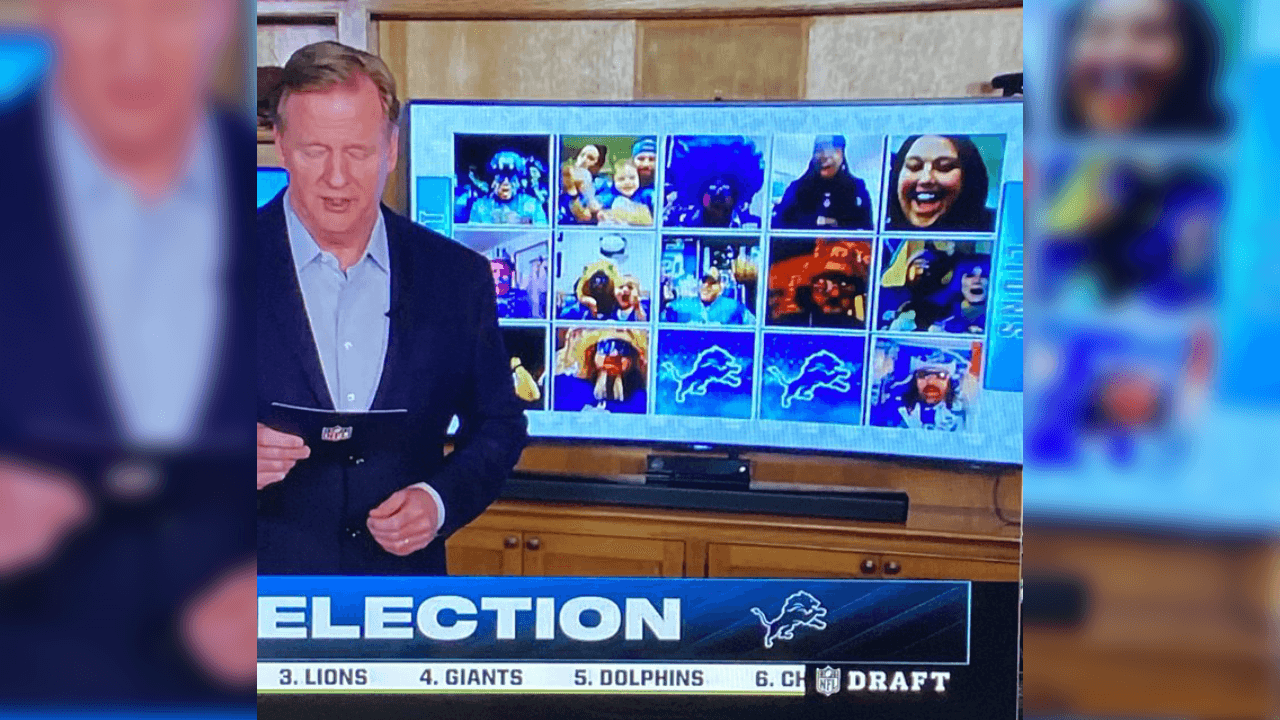 Esta fue la parte divertida de lo que dejó el Draft virtual 2020 de la NFL.