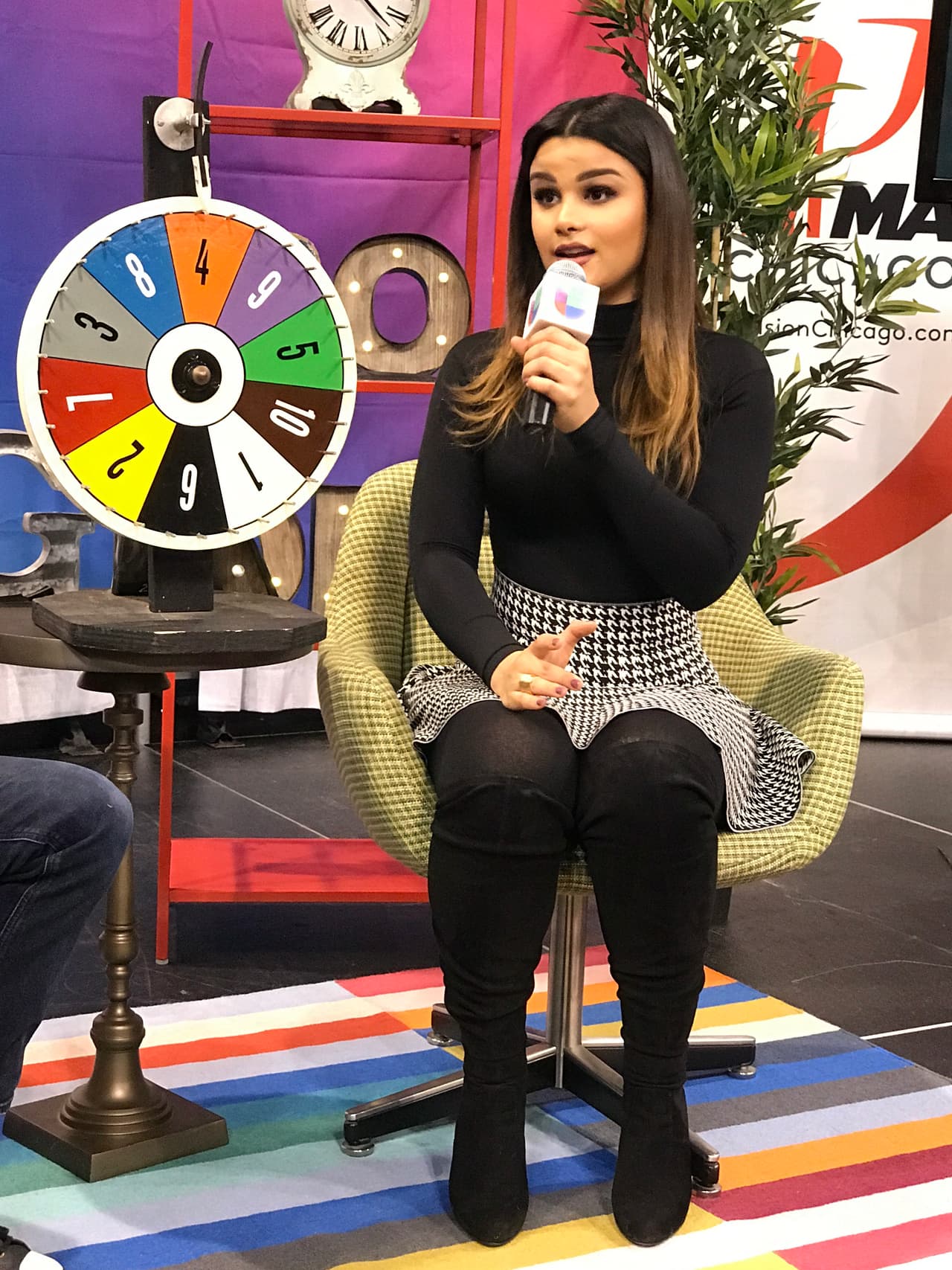 Clarissa lucía como toda una reina de belleza, pero además de bella por fuera nos dio muestras de su gran corazón y habló de la perseverancia para alcanzar el éxito.