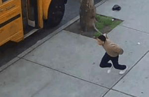 Sospechoso buscado por el NYPD.