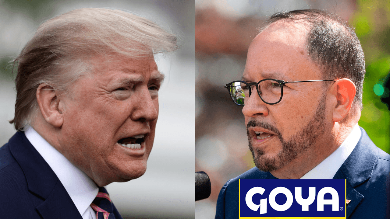 "Estamos bendecidos de tener un líder como el presidente Trump": Presidente de Goya Foods