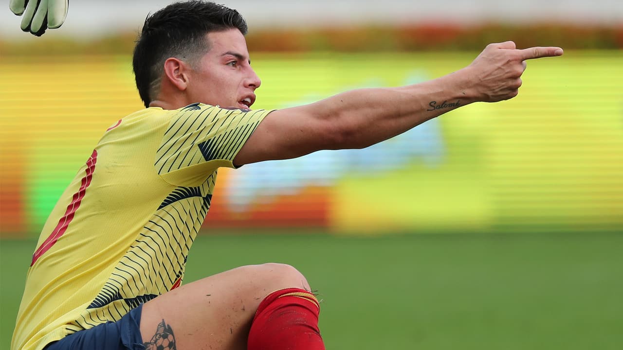 James Rodríguez desmiente haberse agarrado a golpes en Colombia
