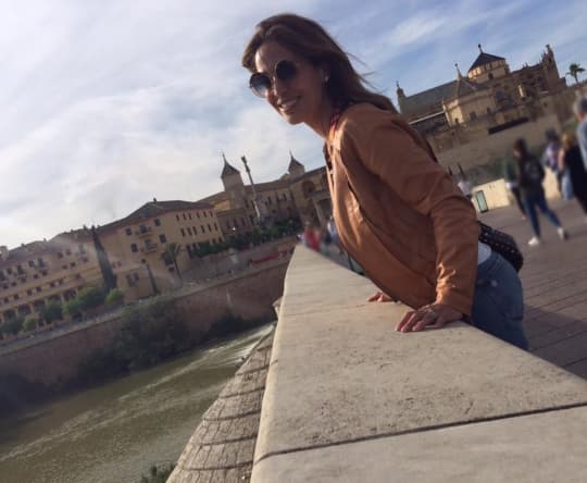 Saludos desde el Puente Romano de Córdoba.