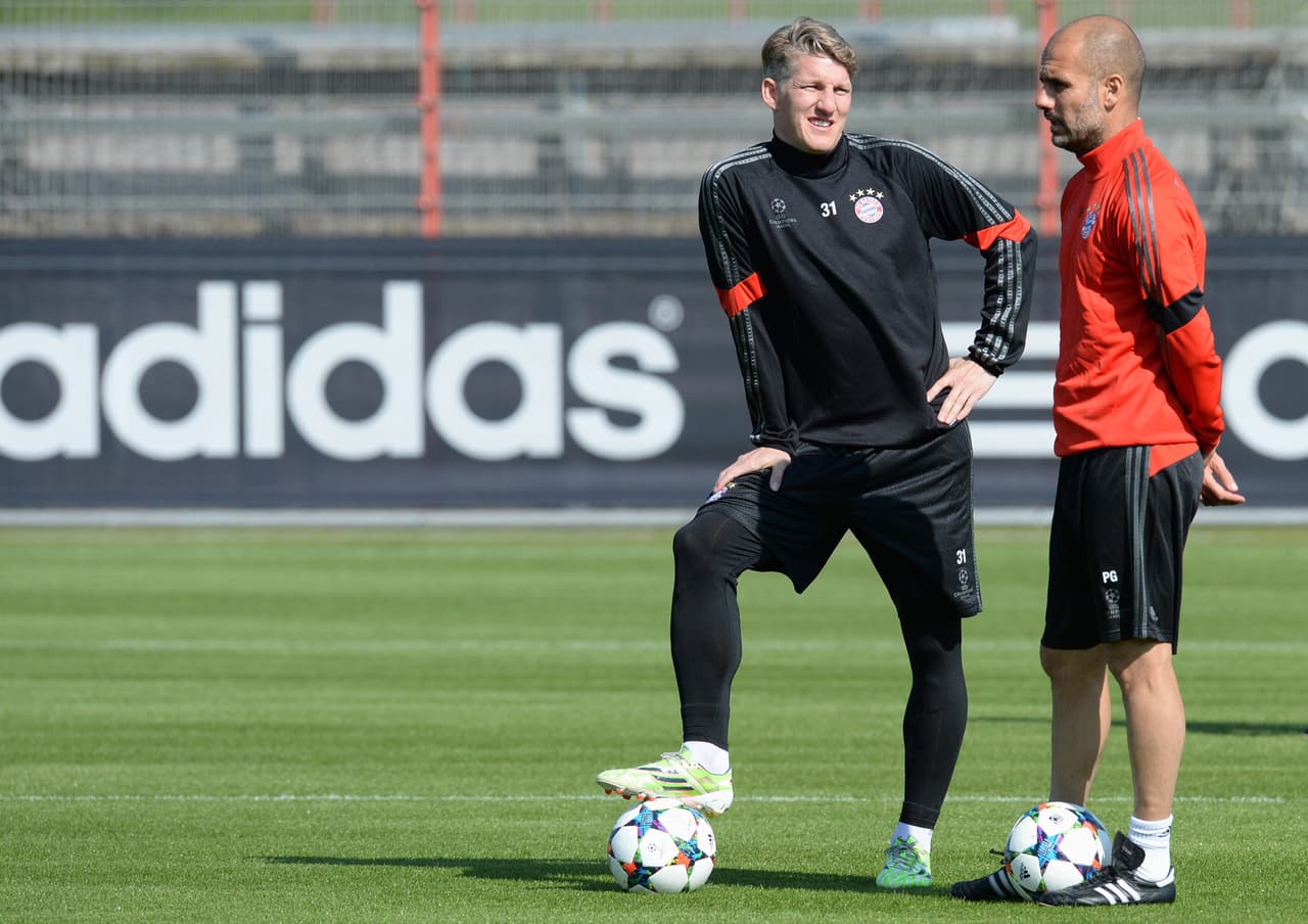Schweinsteiger niega conflictos con Guardiola tras pasar al Manchester United
