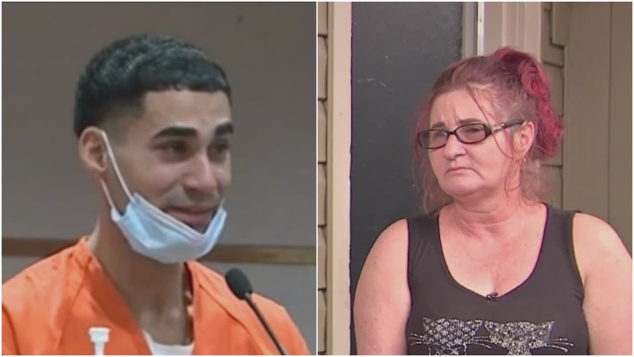 Oslaida Mederos, madre de Rogel Aguilera, 
<b><a href="https://www.univision.com/local/houston-kxln/no-es-justo-que-tenga-que-morir-en-una-prision-madre-de-hispano-condenado-a-110-anos-de-carcel-por-accidente-video">habló en exclusiva con Univision 45</a></b>
<a href="https://www.univision.com/local/houston-kxln/no-es-justo-que-tenga-que-morir-en-una-prision-madre-de-hispano-condenado-a-110-anos-de-carcel-por-accidente-video"> </a>días después de conocerse la sentencia de 110 años de cárcel al hispano. "No es justo que mi hijo tenga que morir en una prisión y de sufrimiento, cuando fue un accidente, como dijo el juez, más que un accidente yo diría que fue una catástrofe", dijo la señora Mederos.
<br>