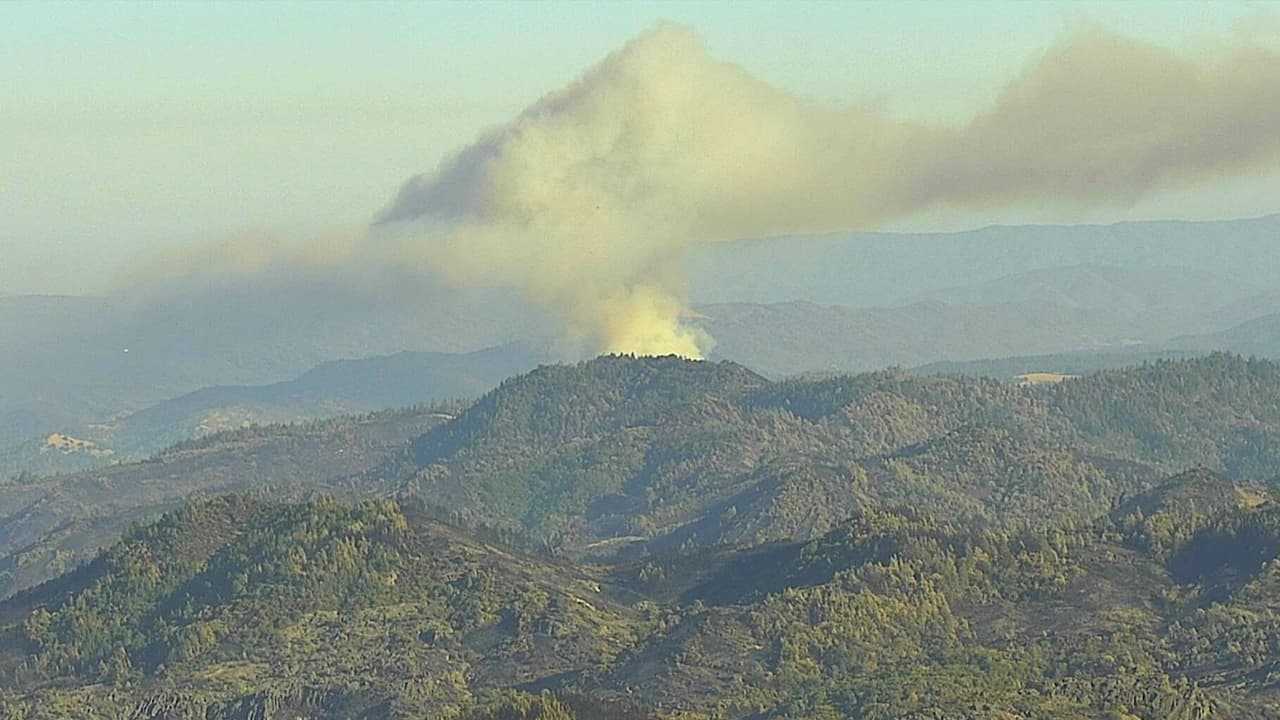 Cal Fire responde a nuevo incendio forestal en el condado de Napa; no se reportan evacuaciones