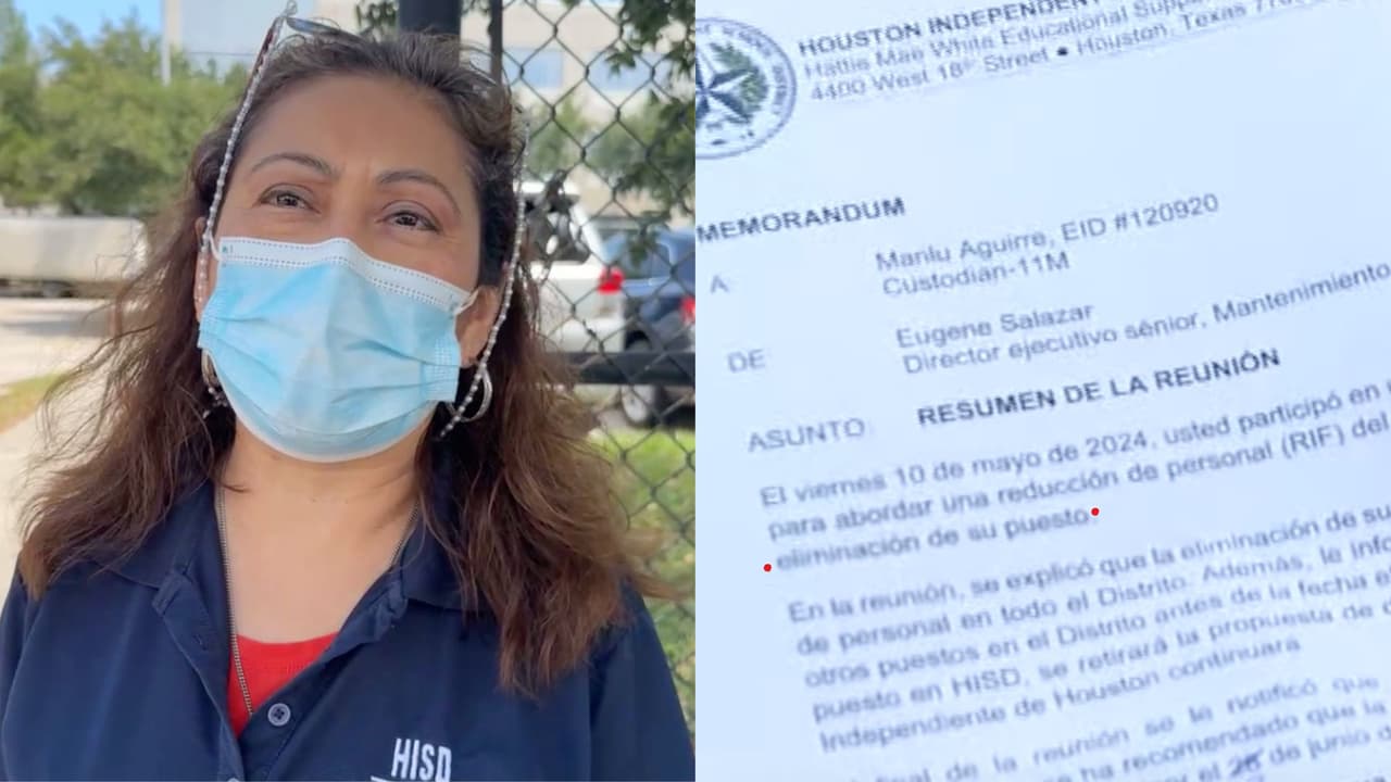 "Para mí fue algo racista porque fue a puros hispanos": Se registran cientos de despidos en HISD