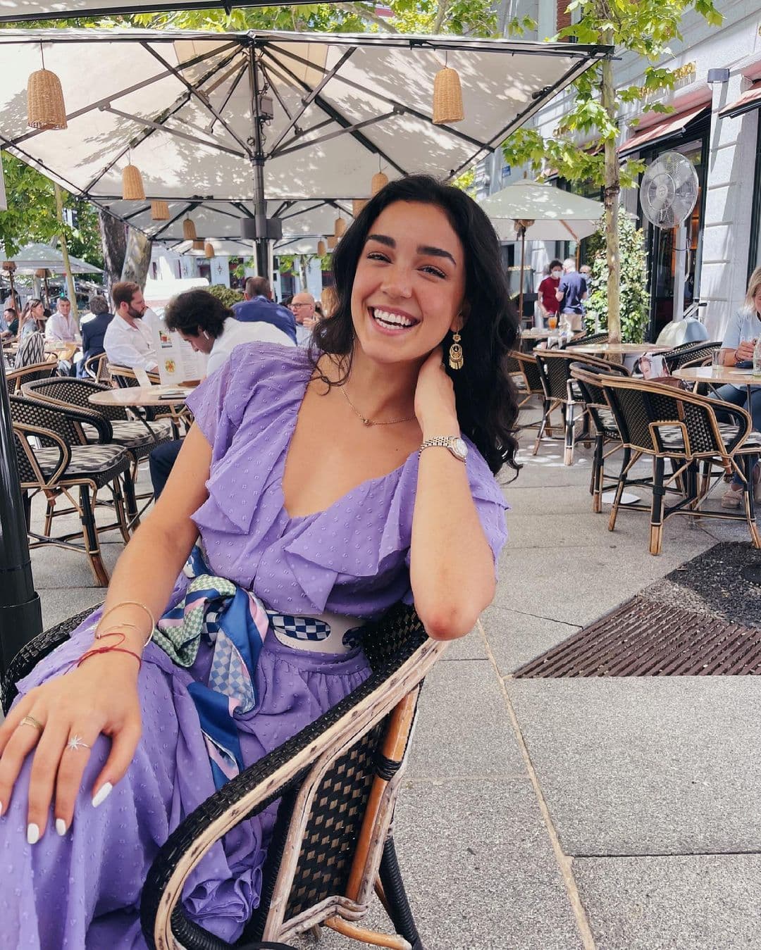 "Disfruté mucho la calidad de tiempo sin estar grabando, sin tener mi teléfono todo el tiempo en la mano, disfruté mucho el tiempo con mi familia", relató.