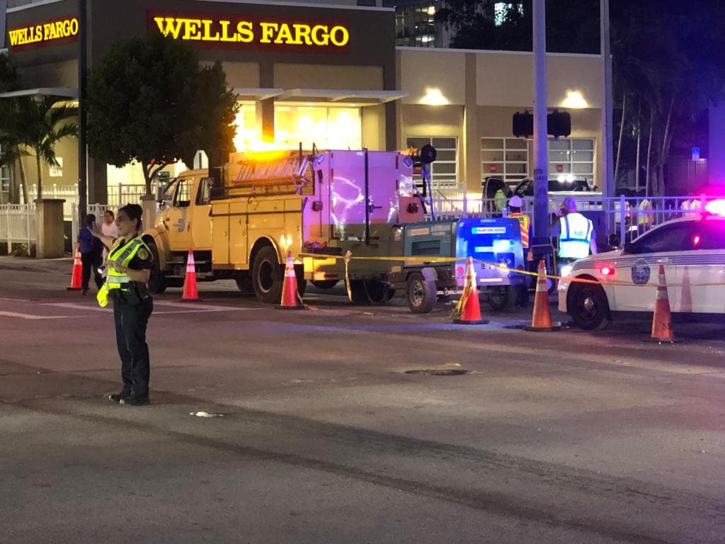 Salga más temprano si va a Brickell: hay varias calles cerradas este jueves