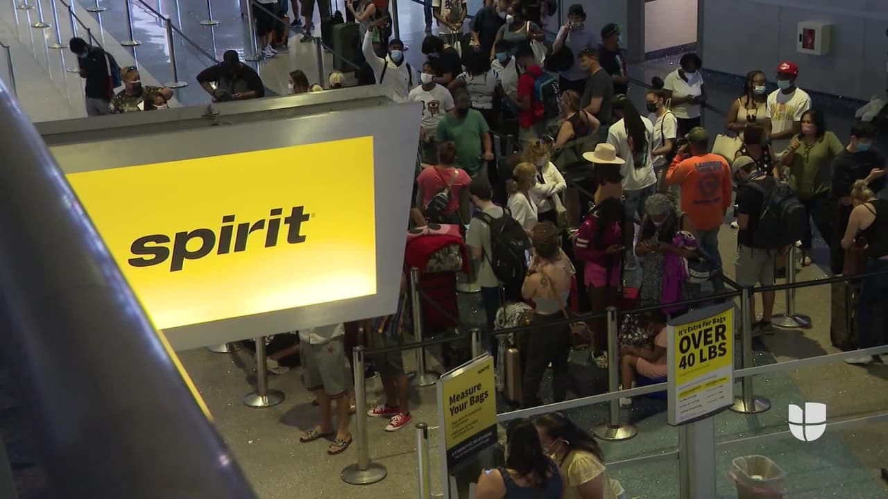 Así afecta al sur de Florida los problemas de los vuelos de Spirit