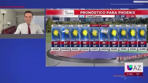 Martes con cielos despejados y temperaturas agradables