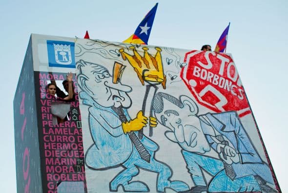 Movilizados desde la abdicación del rey Juan Carlos.