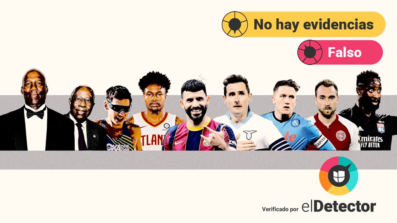 ¿Son ciertas las listas de deportistas afectados "por la vacuna contra el covid-19"?