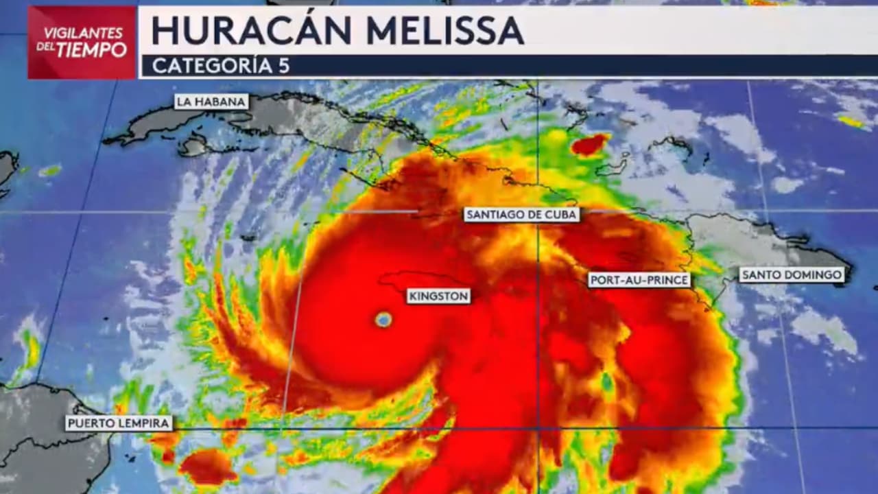 Huracán Melissa causará daños catastróficos en Jamaica, según expertos