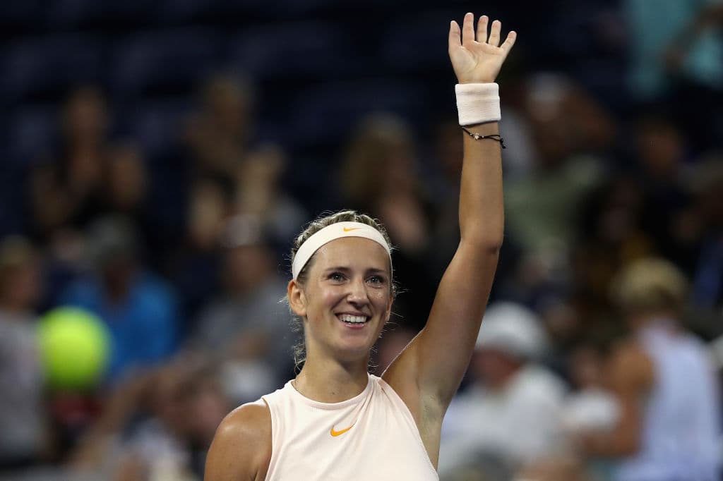 La bielorrusa y exnúmero uno del mundo Victoria Azarenka tuvo enfrente como rival a la eslovaca Viktoria Kuzmova, a quien superó con parciales de 6-3 y 7-5.