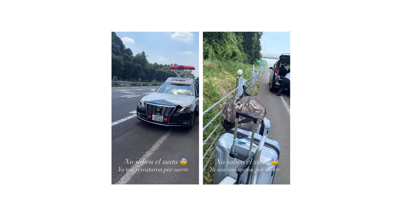 La actriz reportó que tanto ella como su hijo estaban bien.